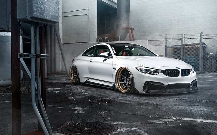 BMW, white, Tuner Car, HD wallpaper