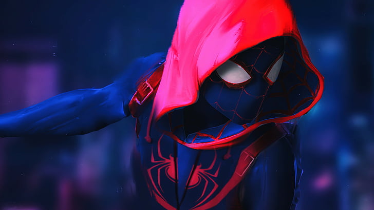 Spider-Man: Into the Spider-Verse, 4K, Sfondo HD