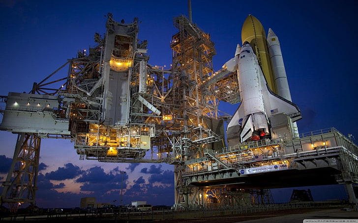 Cape Canaveral, rocket, space shuttle, NASA, HD wallpaper