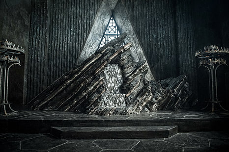 Iron Throne, Game of Thrones, Musim 7, 4K, Wallpaper HD HD wallpaper