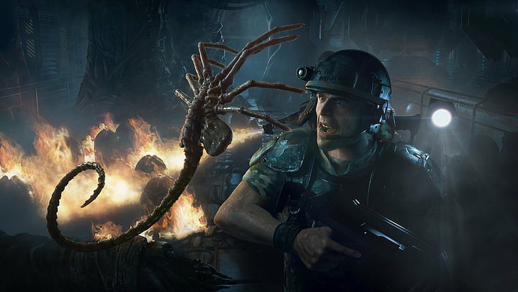 Alien, Aliens: Colonial Marines, HD wallpaper
