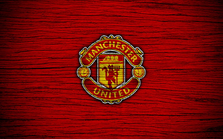 Футбол, Манчестер Юнайтед Ф.С., Логотип, HD обои