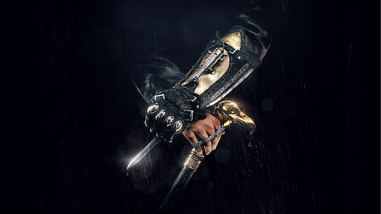 Fondo de pantalla digital de Assassin's Creed Jacob Frye, Jacob Frye, Assassin's Creed Syndicate, cuchillas ocultas, Assassin's Creed, Fondo de pantalla HD HD wallpaper