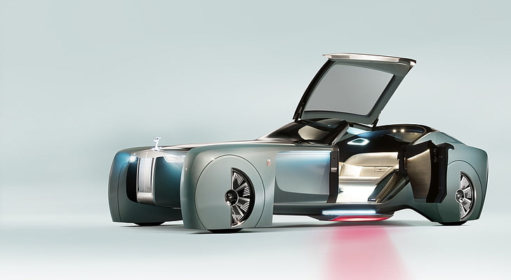 Rolls-Royce Vision Next 100, Carros, Rolls Royce, rolos, Royce, visão próximo, HD papel de parede