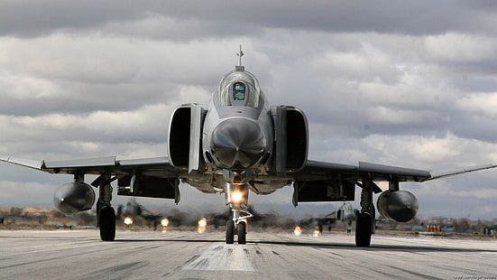 Jet Fighters, McDonnell Douglas F-4 Phantom II, HD тапет HD wallpaper