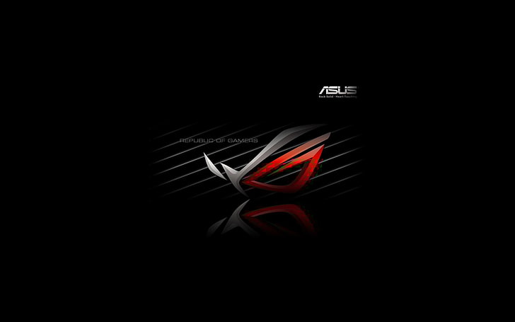 Asus ROG logo, ASUS, games line, HD wallpaper