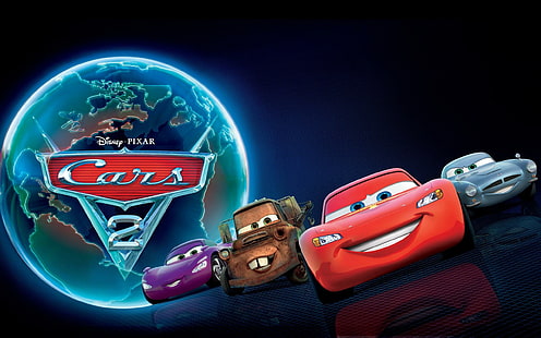 Cars 2 Movie, филм, автомобили, филми на pixar, HD тапет HD wallpaper