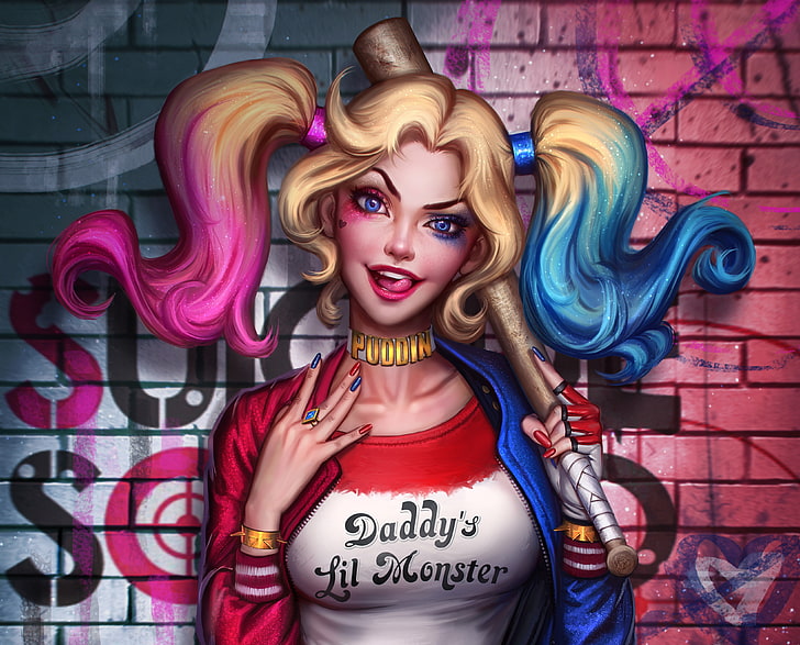 Affiche Harley Quinn, Harley Quinn, Suicide Squad, Fond d'écran HD