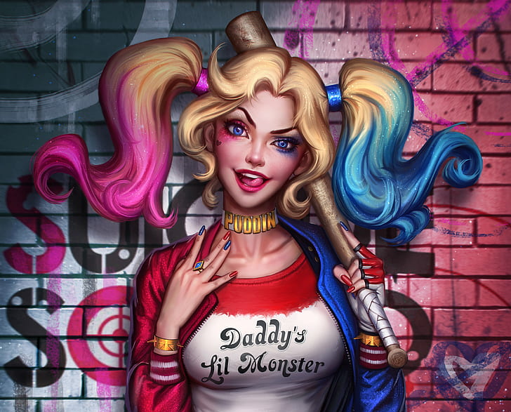 Suicide Squad, Harley Quinn, Fond d'écran HD