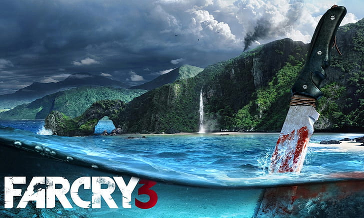 لعبة Far Cry 3 ، غطاء لعبة farcry 3 ، لعبة ، فيديو ، ألعاب، خلفية HD
