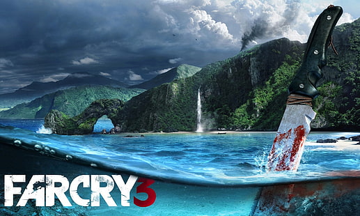 Far Cry 3 Video Game, обложка игры farcry 3, игра, видео, игры, HD обои HD wallpaper