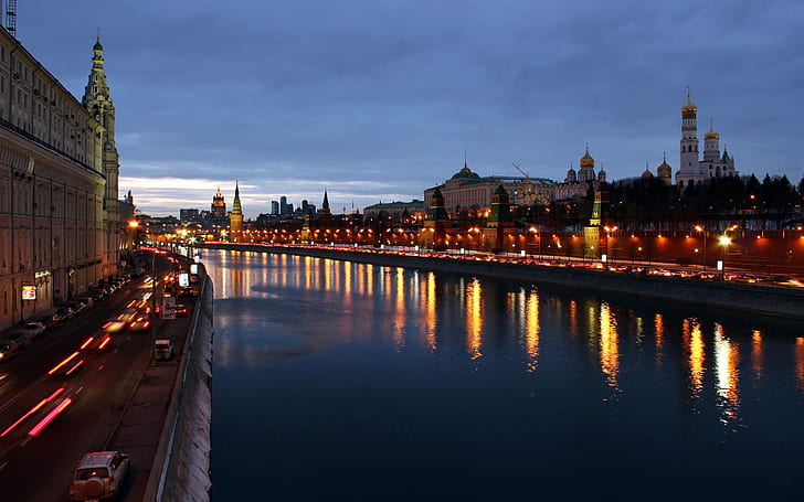 Beautiful Moscow Evening HD wallpapers free download | Wallpaperbetter