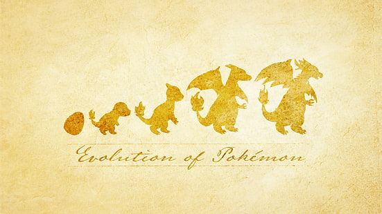 Evolution of Pokemon wallpaper, Pokémon, HD tapet HD wallpaper