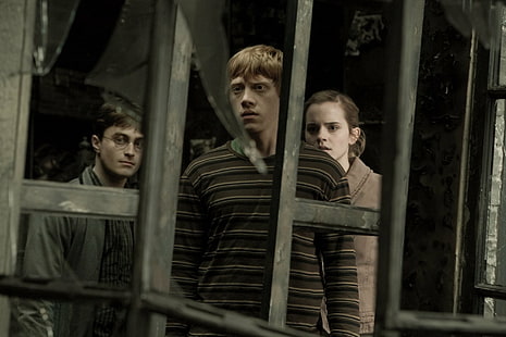 Harry Potter, Harry Potter und der Halbblutprinz, Hermine Granger, Ron Weasley, HD-Hintergrundbild HD wallpaper