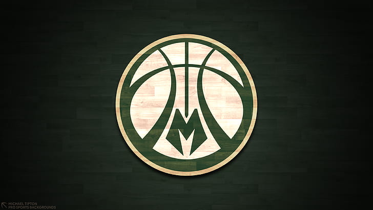 Basquete, Milwaukee Bucks, Logotipo, NBA, HD papel de parede