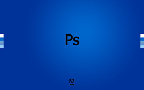 Ps logo, Photoshop, Adobe, HD wallpaper HD wallpaper