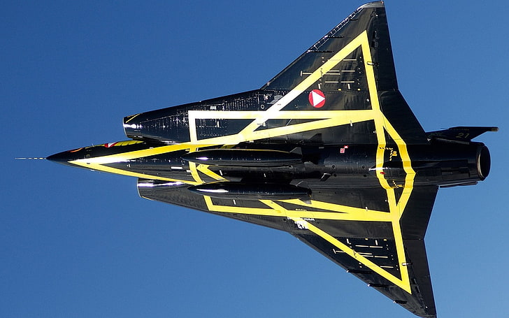 Jet Fighters, Saab 35 Draken, HD тапет