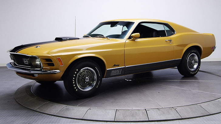 Ford, Ford Mustang Mach 1, Fastback, Muscle Car, HD wallpaper