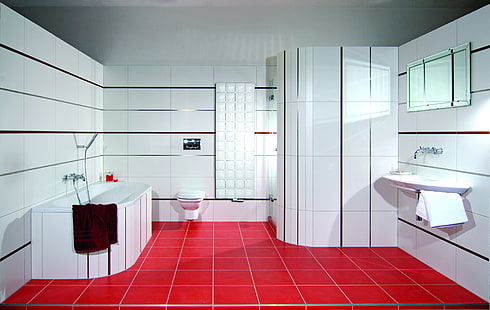белая керамическая раковина, дизайн, дом, стиль, комната, интерьер, ванная, HD обои HD wallpaper