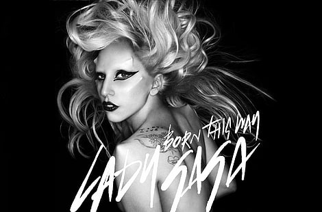 Chanteurs, Lady Gaga, Fond d'écran HD HD wallpaper