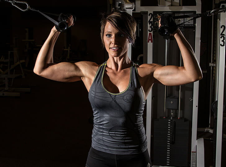 Sport, Fitness-Modell, Training, Mindy Collette, HD-Hintergrundbild