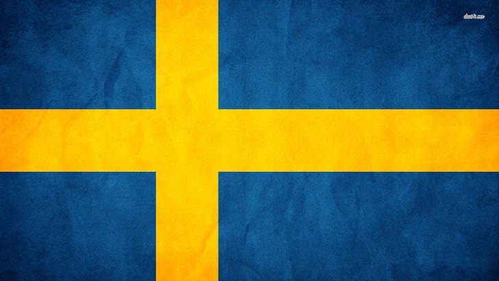 Flagi, Flaga Szwecji, Tapety HD