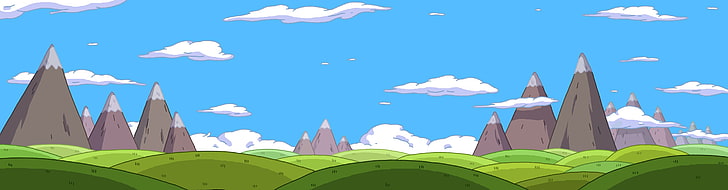 Abenteuerzeit, Cartoon, HD-Hintergrundbild