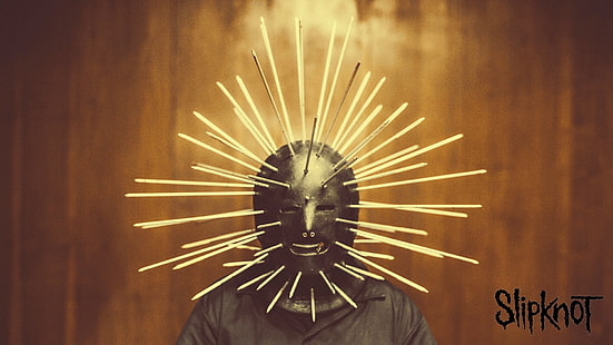 Slipknot-affisch, Slipknot, Craig Jones, mask, HD tapet HD wallpaper