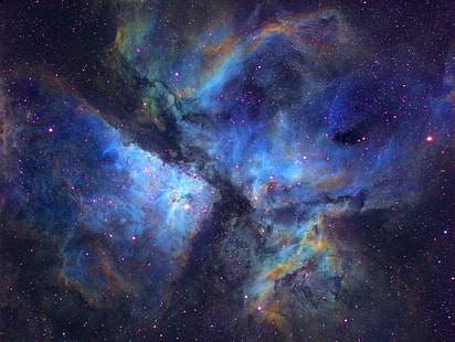 Sci Fi, Nebula, Nebula Carina, Luar Angkasa, Bintang, Wallpaper HD HD wallpaper