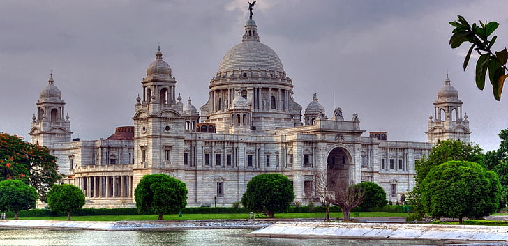 Kolkata, Victoria Memorial Hall, Fondo de pantalla HD