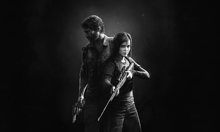 The Last of Us, Ellie, 8K, Joel, 4K, Tapety HD
