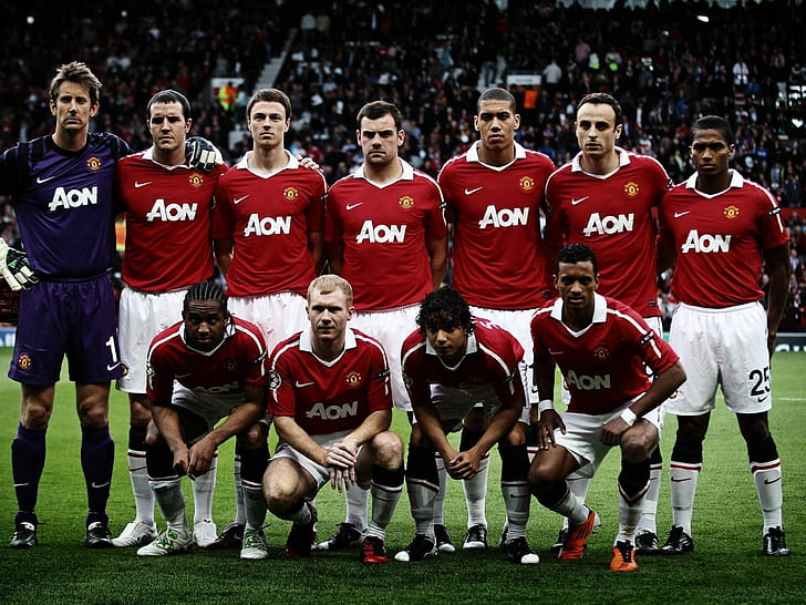 Manchester United, manchester, united, sports, HD wallpaper