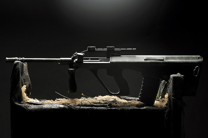 senjata, senapan serbu, Steyr AUG, pistol, Wallpaper HD