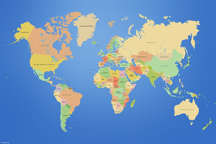 pianeti terra mappe paesi mondo mappa 6500x4333 spazio pianeti arte HD, terra, pianeti, Sfondo HD