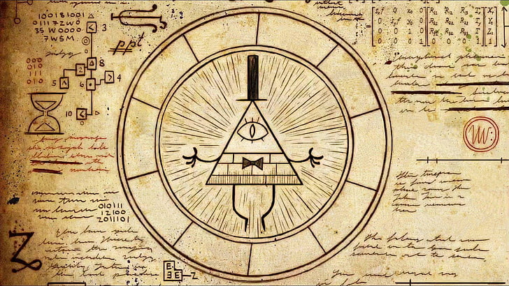 Illuminati wallpaper, cartoon, disney, falls, gravity, illuminati, science, HD wallpaper