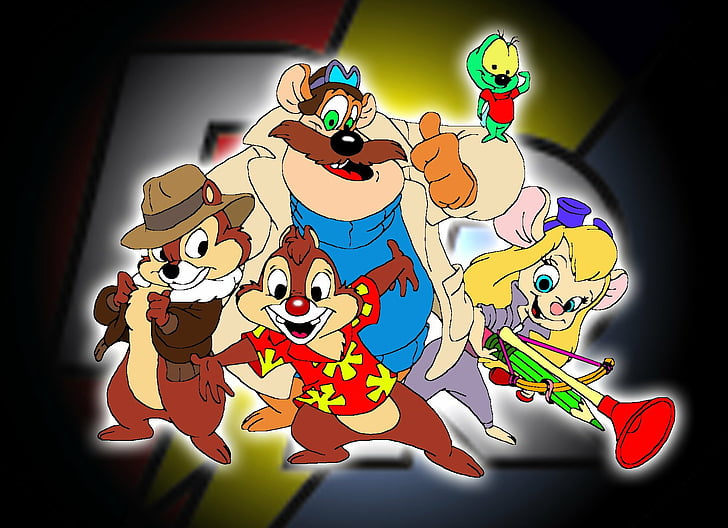 Acara TV, Chip 'n Dale: Rescue Rangers, Chip And Dale, Wallpaper HD