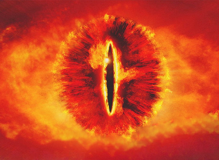 Auge von Sauron, der Herr der Ringe, Herr der Ringe, Sauron, HD-Hintergrundbild