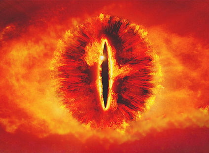 Oeil de Sauron, Le Seigneur des Anneaux, Le Seigneur des Anneaux, Sauron, Fond d'écran HD HD wallpaper