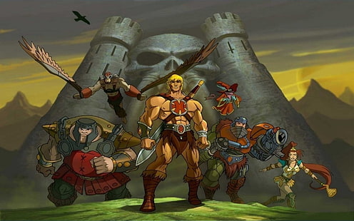 Programa de TV, He-Man e os Mestres do Universo, He-Man, HD papel de parede HD wallpaper