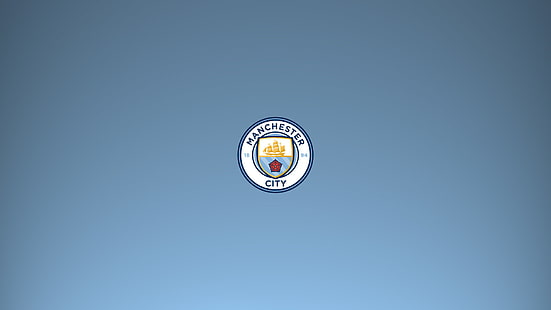 Fútbol, ​​Manchester City F.C., emblema, logotipo, Fondo de pantalla HD HD wallpaper