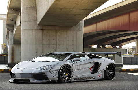 Lamborghini Aventador, LB Performance, Forgiato, Liberty Walk, ลำตัวกว้าง, Lamborghini, รถยนต์, วอลล์เปเปอร์ HD HD wallpaper