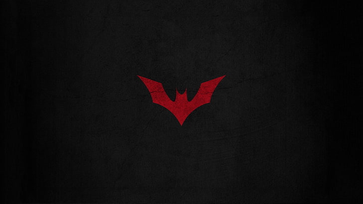 logotipo vermelho do Batman, logotipo do Batman, DC Comics, HD papel de parede