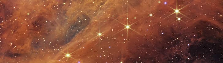 космос, космически телескоп Джеймс Уеб, мъглявина, мъглявина Карина, НАСА, HD тапет