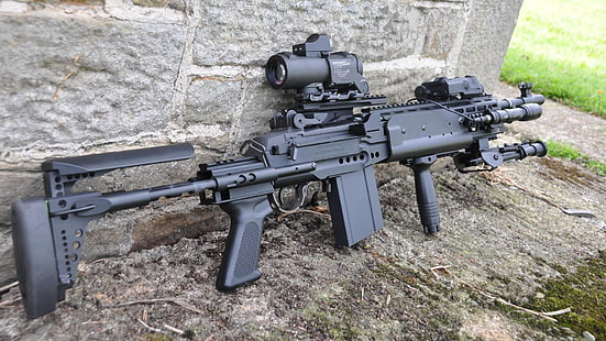 broń, karabin, broń, M14, EBR, strzelec wyborowy, MK14, Tapety HD HD wallpaper