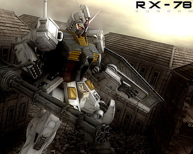 Gundam RX-78 цифровые обои, Аниме, Gundam, GN-003 Gundam Kyrios, HD обои HD wallpaper