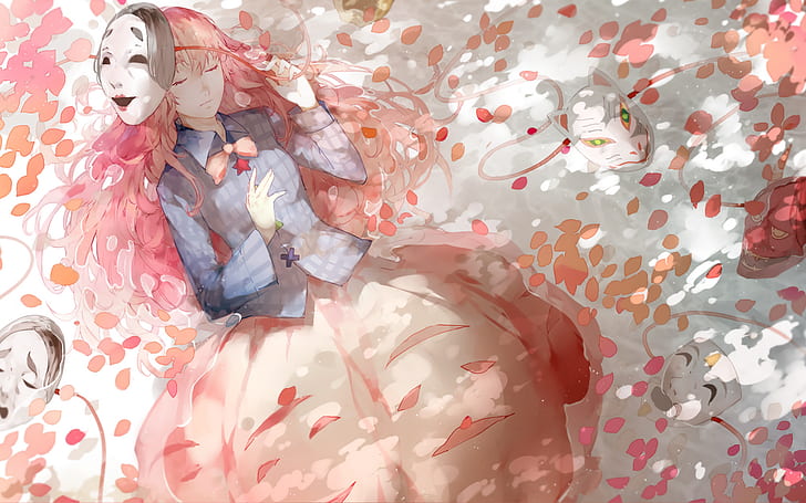 Anime, Videospielfiguren, Hata no Kokoro, Touhou, HD-Hintergrundbild