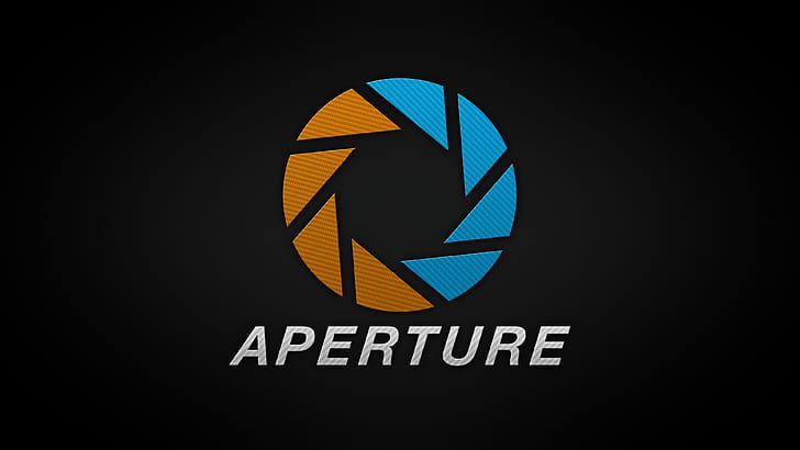 Aperture Laboratories, fictional logo, HD wallpaper