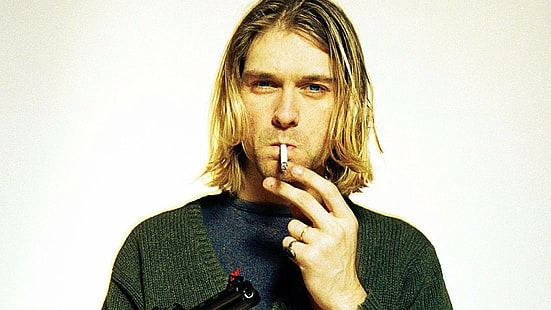 Musica, Kurt Cobain, Sfondo HD HD wallpaper