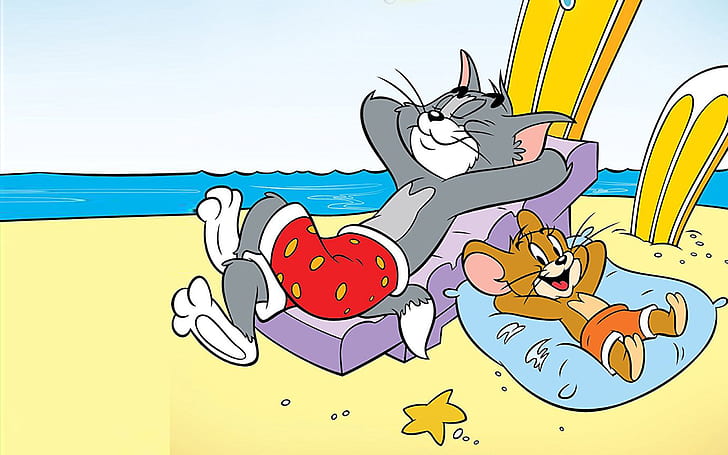 Wallpaper Musim Panas Tom And Jerry H60 2560 × 1600, Wallpaper HD