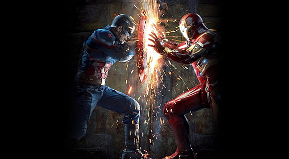Bürgerkrieg von Captain America, Filme, Captain America, HD-Hintergrundbild HD wallpaper